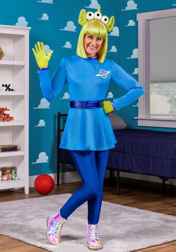 Disney and Pixar Toy Story Alien Women's Costume Dress | Adult Disney Costumes