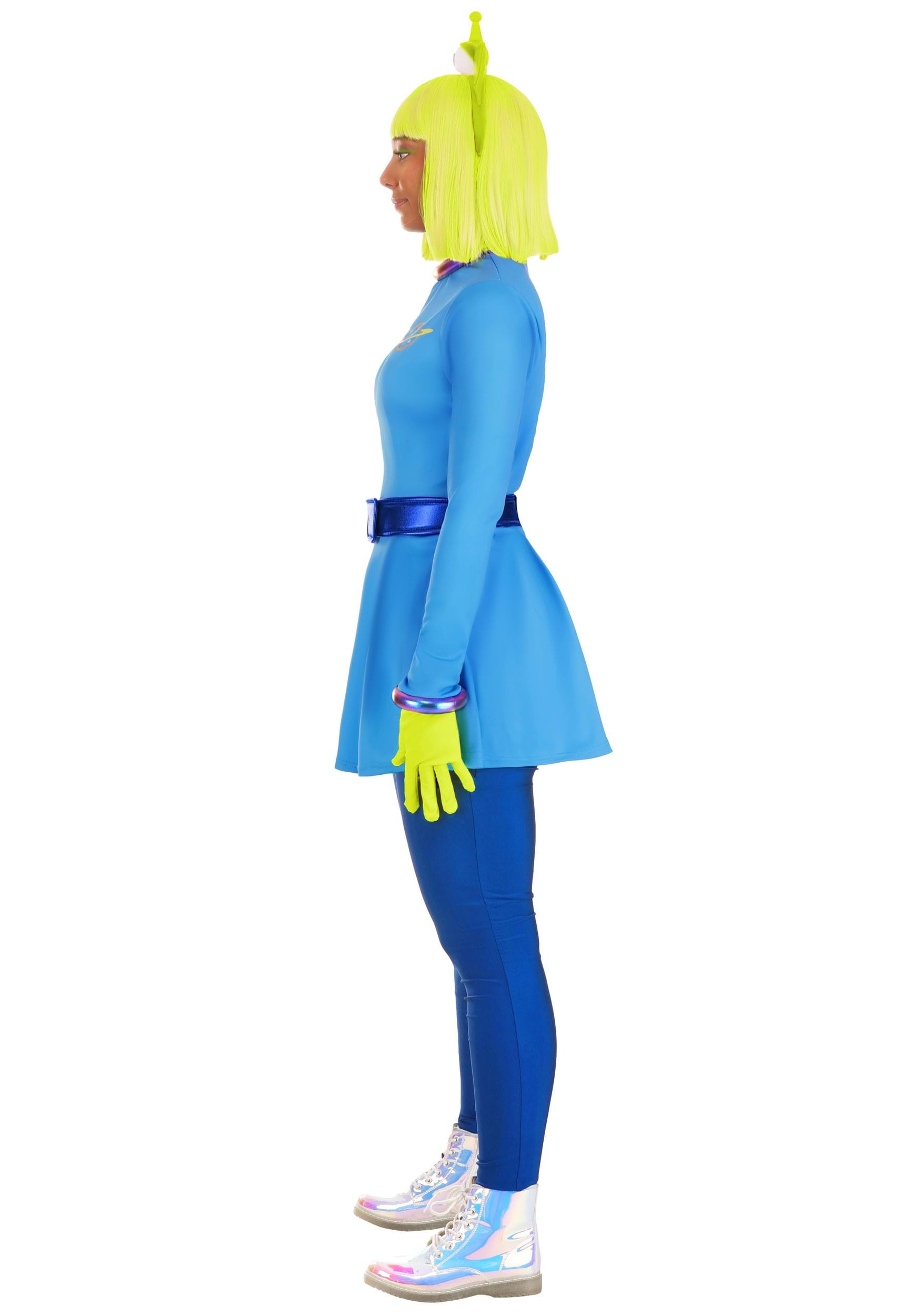 Alien Lady Costume, Multi-Coloured (XS) : : Spielzeug