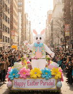 Adult Inflatable Easter Bunny Costume