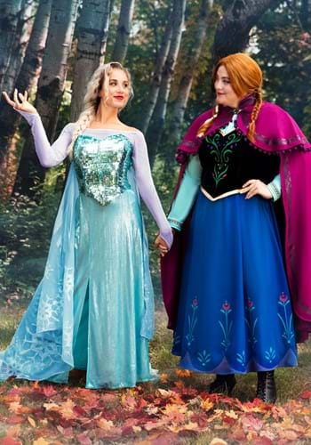 Plus Size Premium Disney Frozen Women's Elsa Costume | Disney Costumes