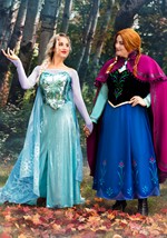 Plus Size Premium Disney Frozen Anna Costume Alt 1