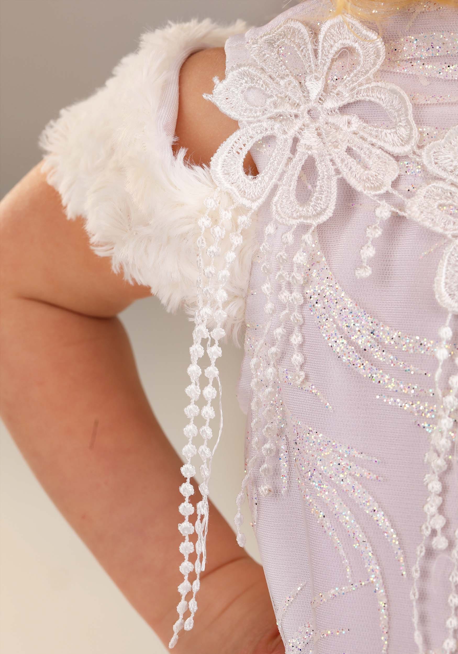 Girl's Deluxe Swan Costume Dress