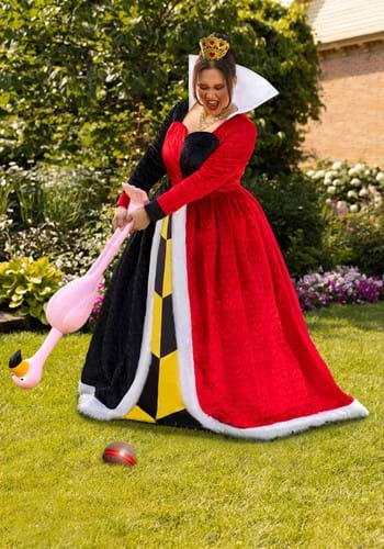 Plus Size Authentic Disney Queen of Hearts Women's Costume Dress | Disney Costumes