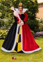 Plus Size Authentic Disney Queen of Hearts Costume Alt 2