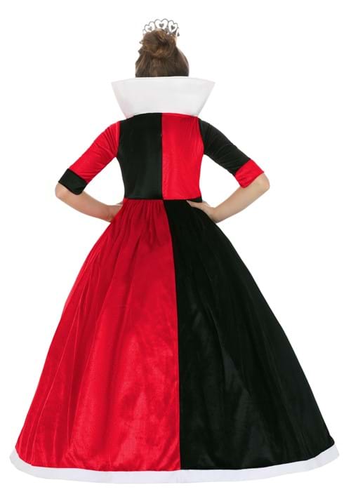 Deluxe Disney Queen of Hearts Costume for Girls