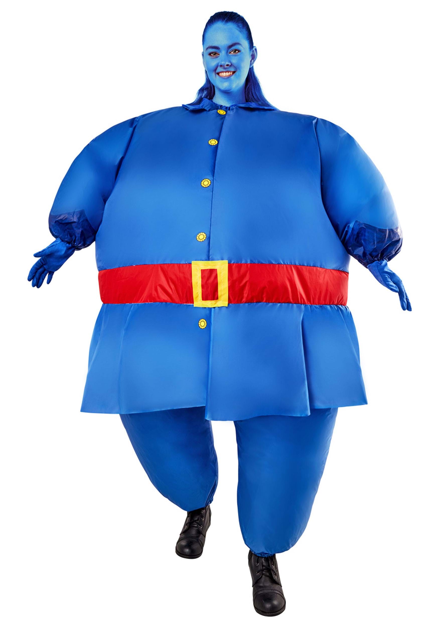 Willy Wonka Violet Beauregarde Inflatable Adult Costume