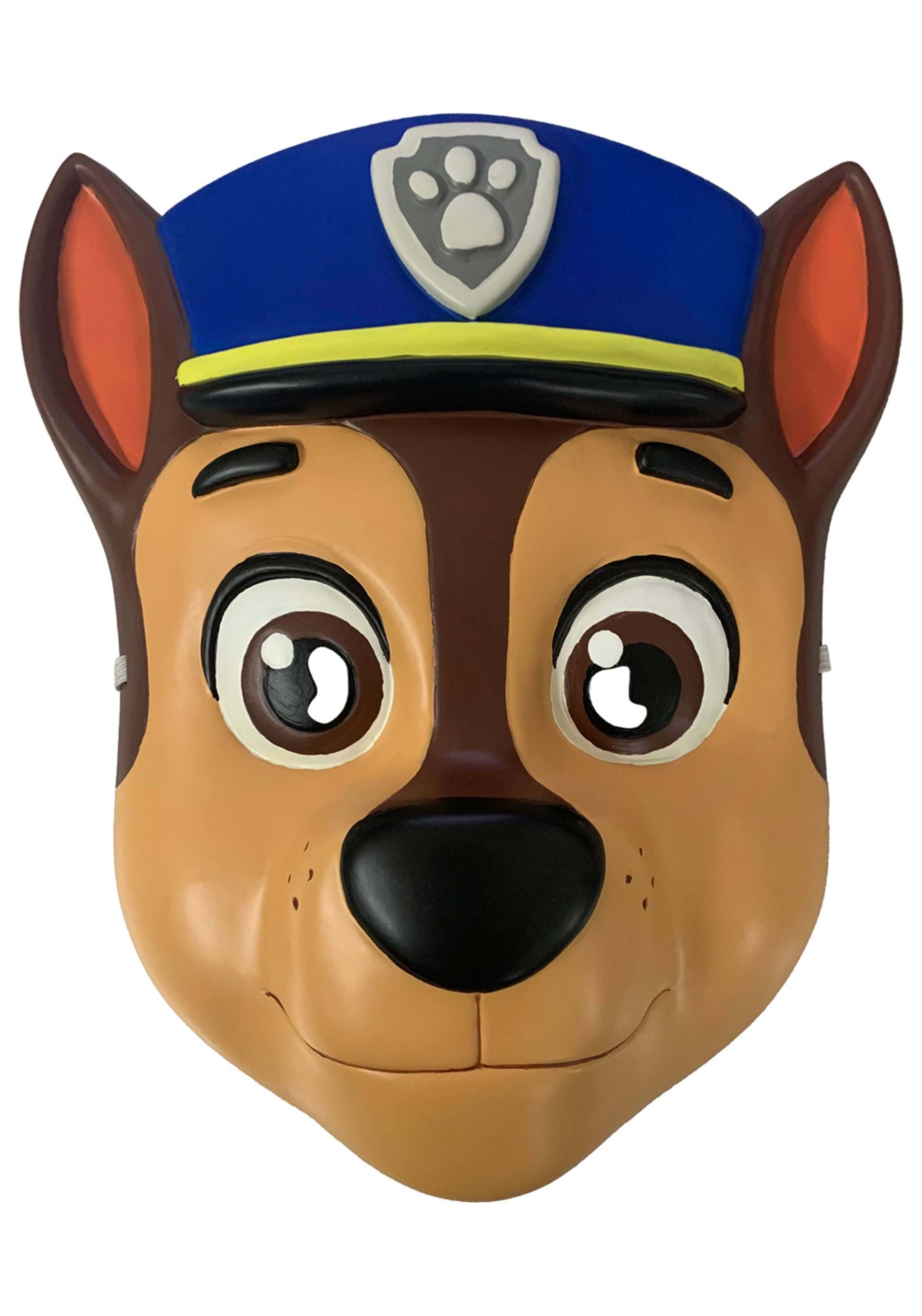Máscara de persecución de la patrulla de los niños para niños Multicolor