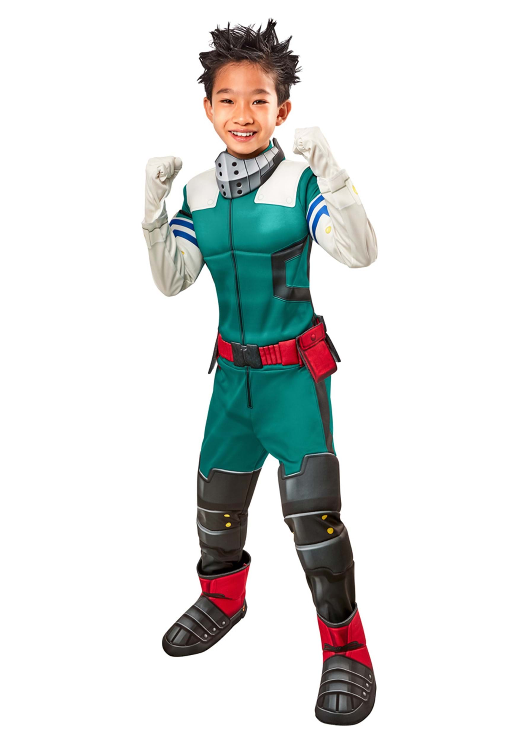pamper Globe Alleviate My Hero Academia Izuku Midoriya Kid's Costume