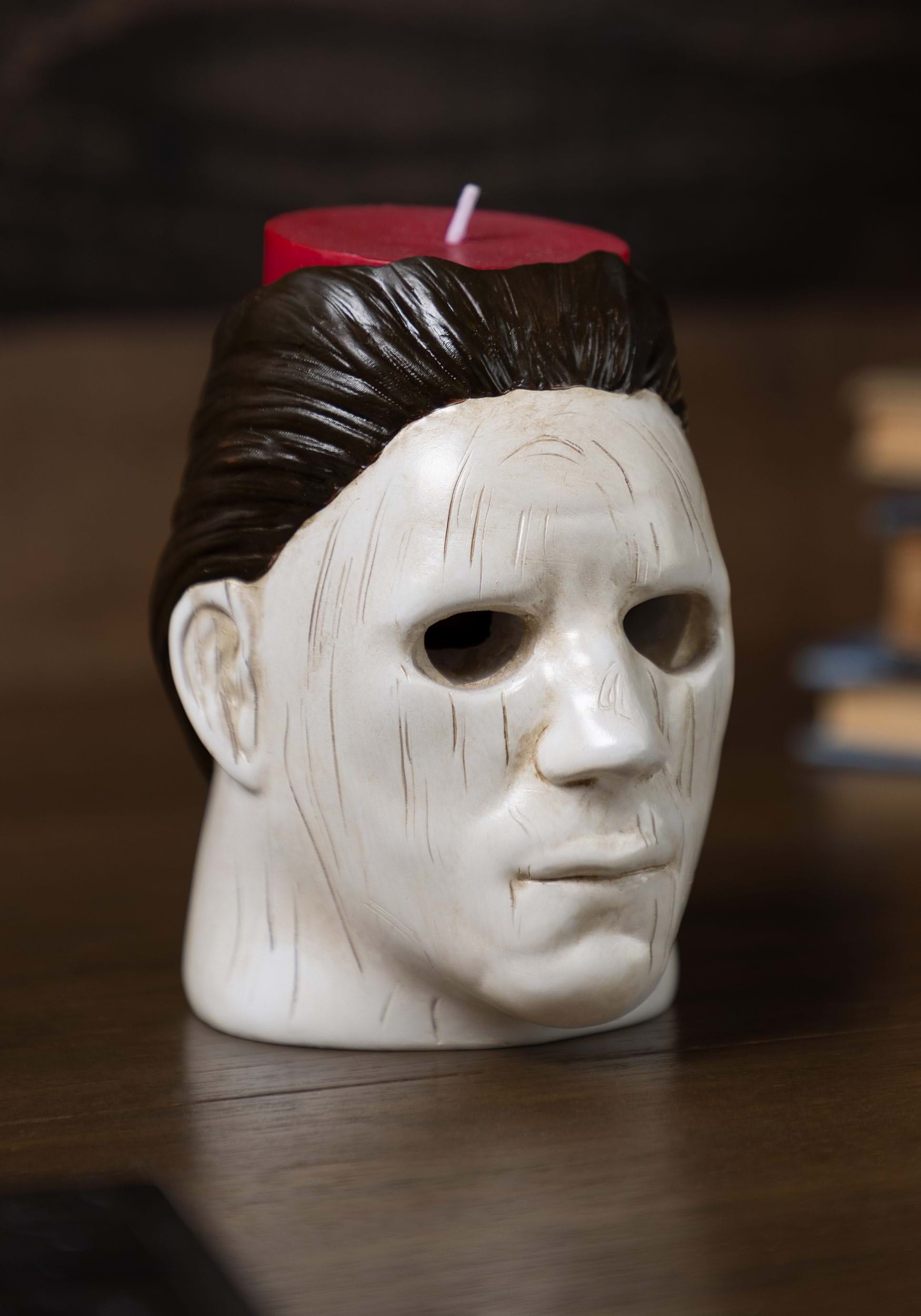 Michael Myers Decorative Halloween Candle Holder