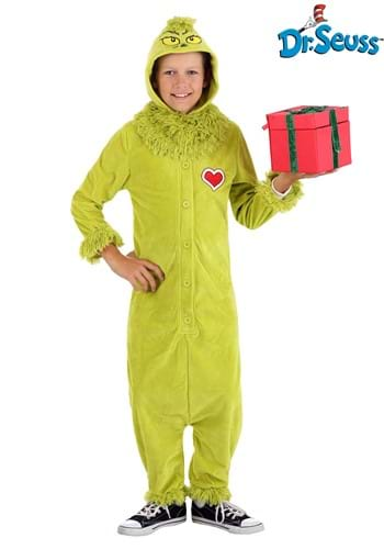 Dr. Seuss Women's and Women's Plus Grinch Union Suit Pajamas