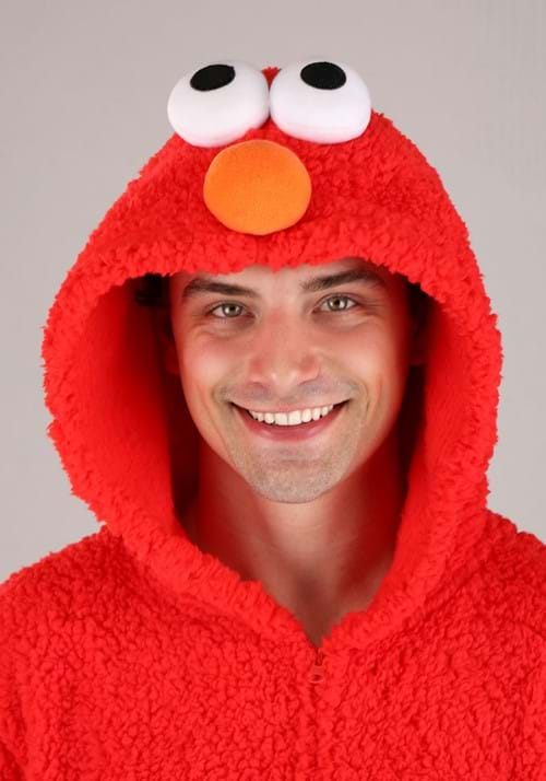 Sesame Street Elmo Sherpa Adult Union Suit | Sesame Street Costumes