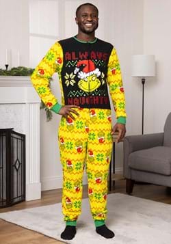 Grinch Always Naughty Ugly Adult Sweater Union Suit