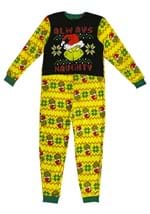 Grinch Always Naughty Ugly Adult Sweater Union Suit alt 2