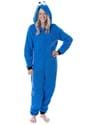 Adult Cookie Monster Sherpa Sesame Street Union Suit Alt 2