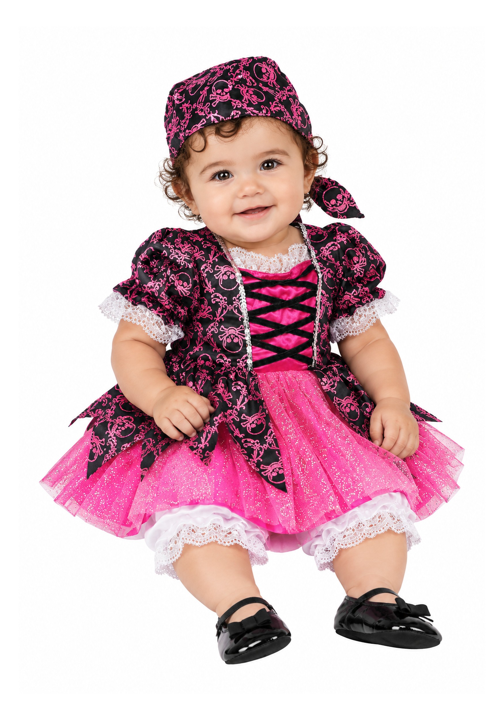 Precious Pink Pirate Girl's Infant Costume | Pirate Costumes