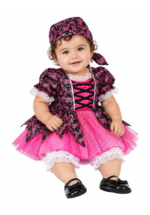 Girl's Precious Pink Pirate Infant Costume upd