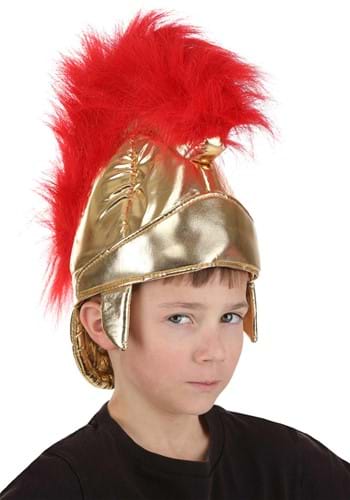 Kid's Roman Soldier Plush Helmet