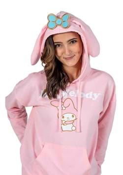Womens My Melody Cosplay Hoodie