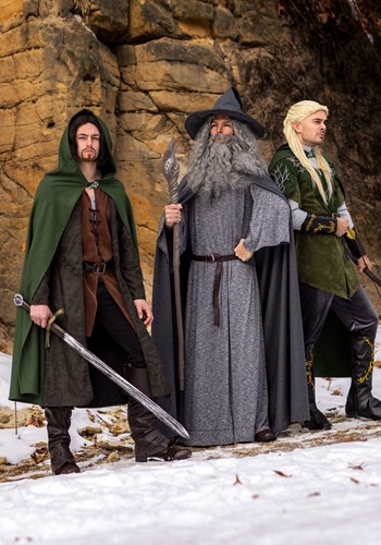 Men's Plus Size Gandalf Lord of the Rings Costume