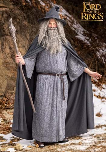 Plus Size Men's Gandalf Lord of the Rings Costume