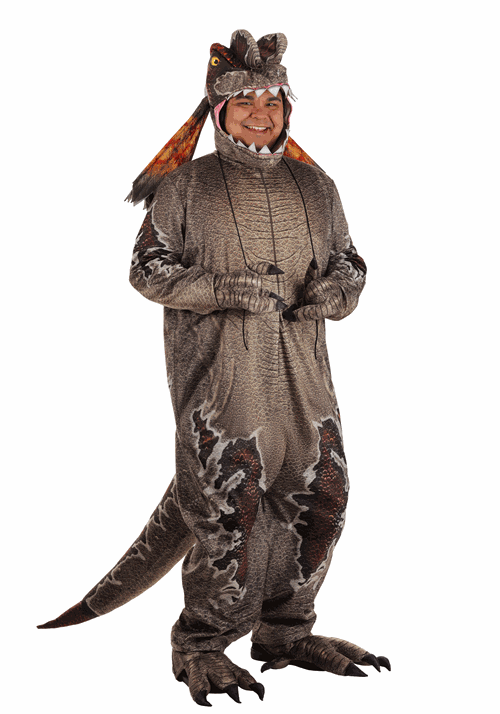 Plus Size Deluxe Dilophosaurus Costume
