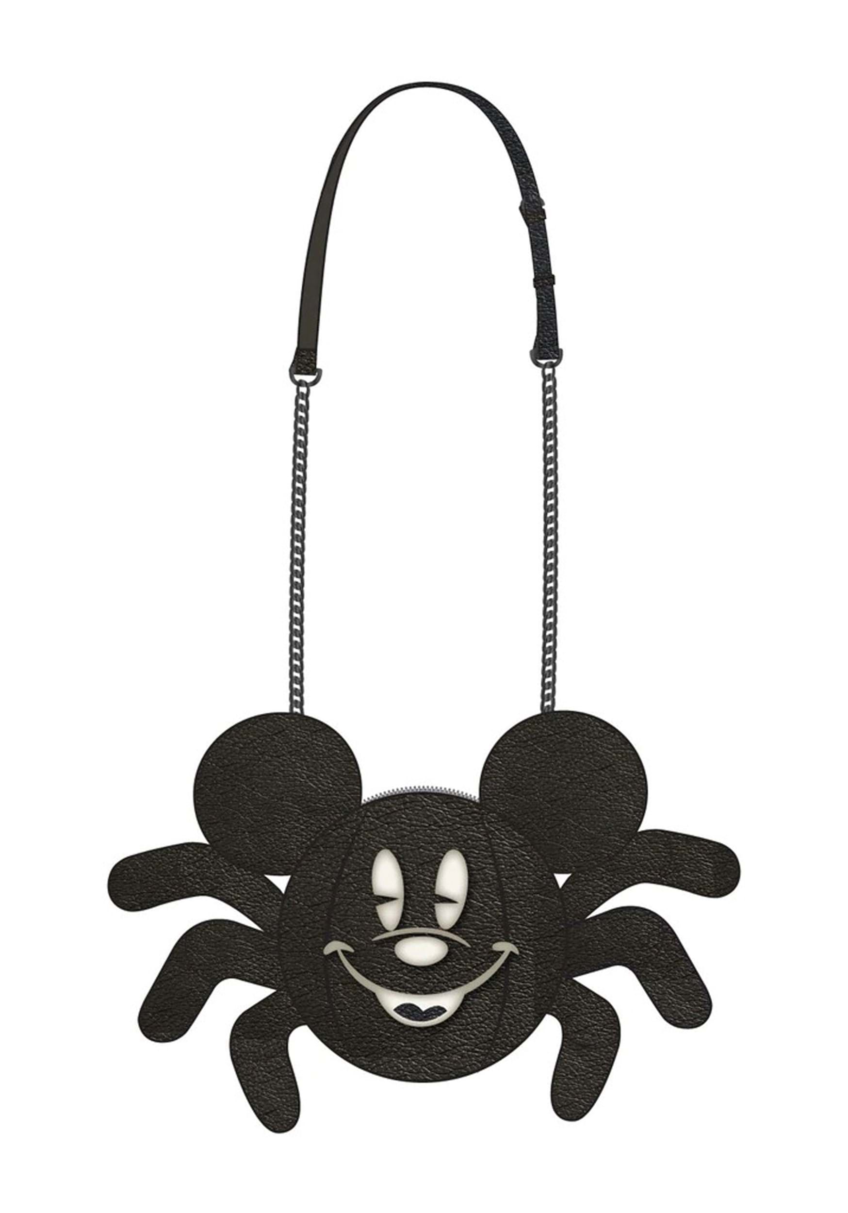 Mickey Ghost Stitch Shoppe by Loungefly Crossbody Bag