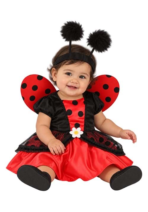 Infant Little Ladybug Costume Dress New Main