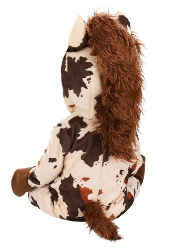 Deluxe Infant Brown Spotted Horse Costume | Animal Costumes