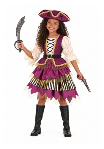 Kids Premium Purple Pirate Costume UPD 1