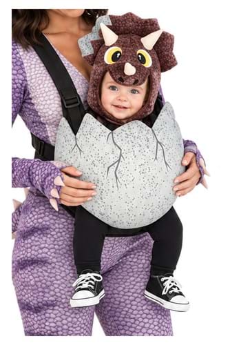 Hatchling Triceratops Baby Carrier Costume 1