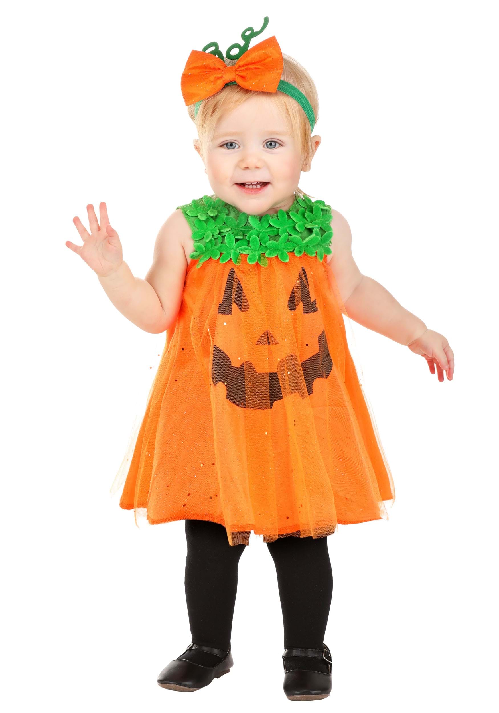 Shimmering Pumpkin Infant Costume