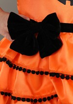 Toddler Pom Pom Pumpkin Costume Alt 3