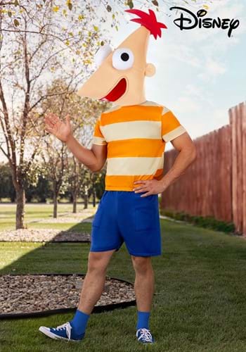 Bore At bygge Mew Mew Adult Disney Phineas and Ferb Phineas Costume
