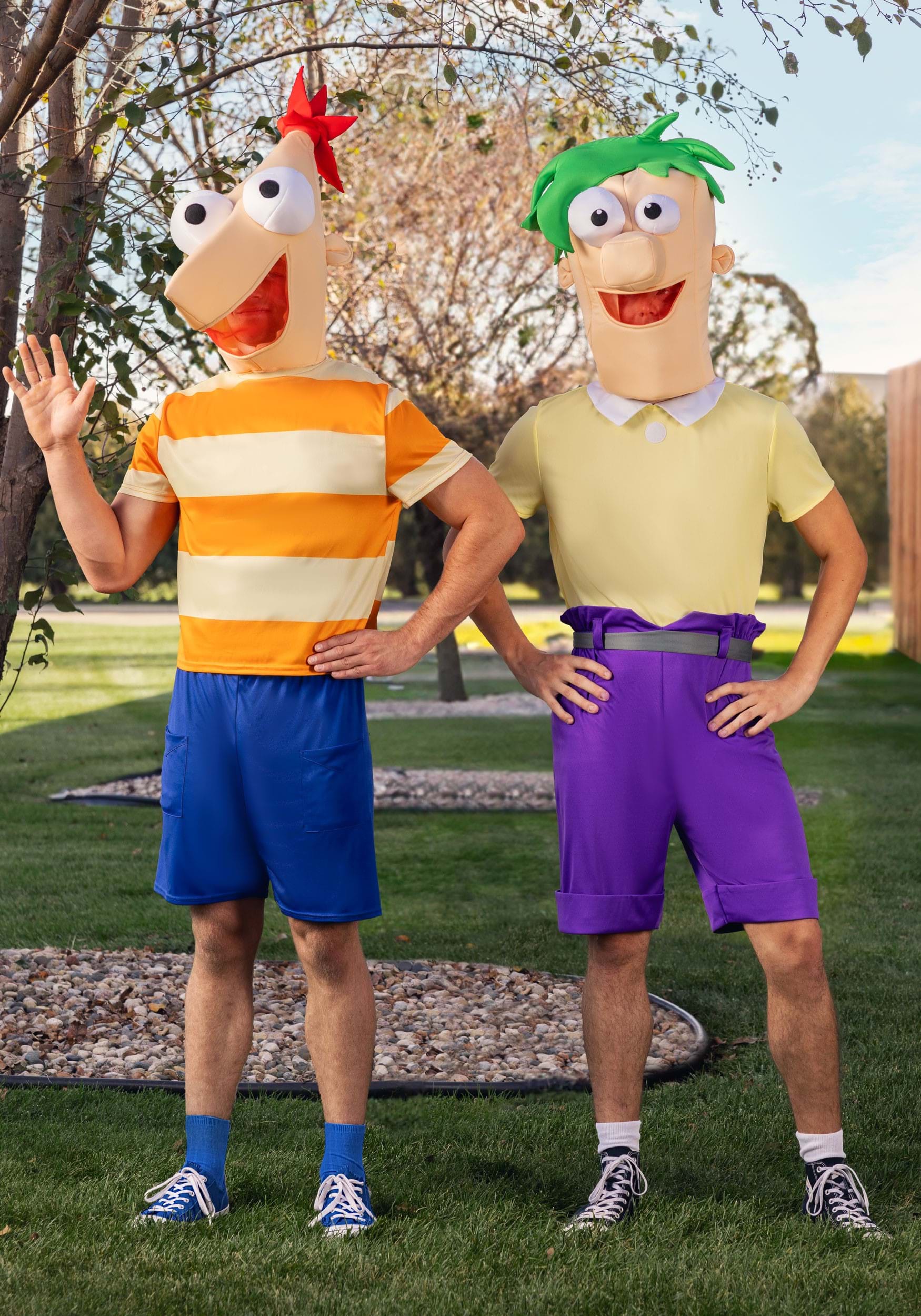 Adult Disney Phineas and Ferb Phineas Costume
