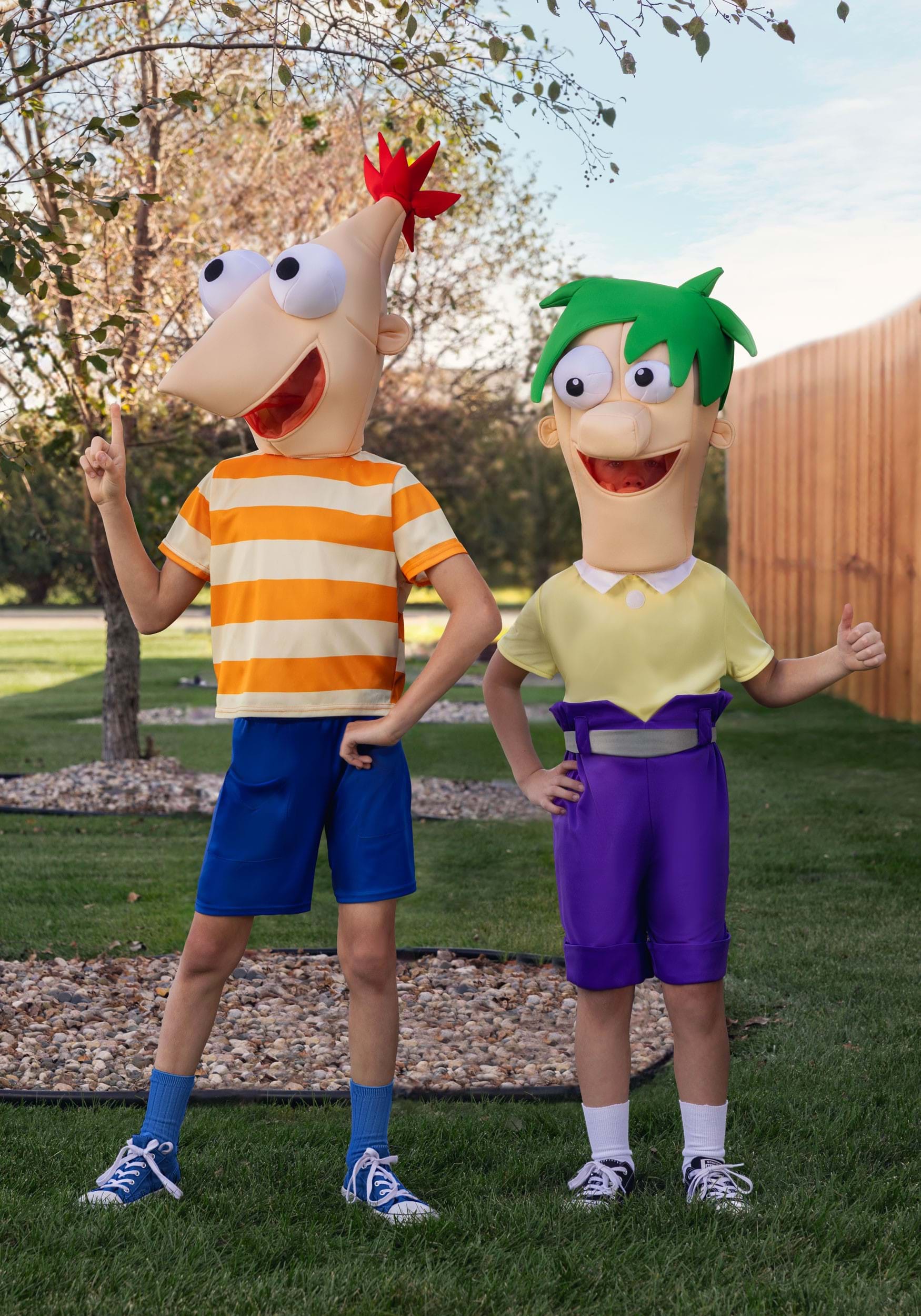 Disney Phineas and Ferb Ferb Costume for Kids | Boy's Disney Costumes