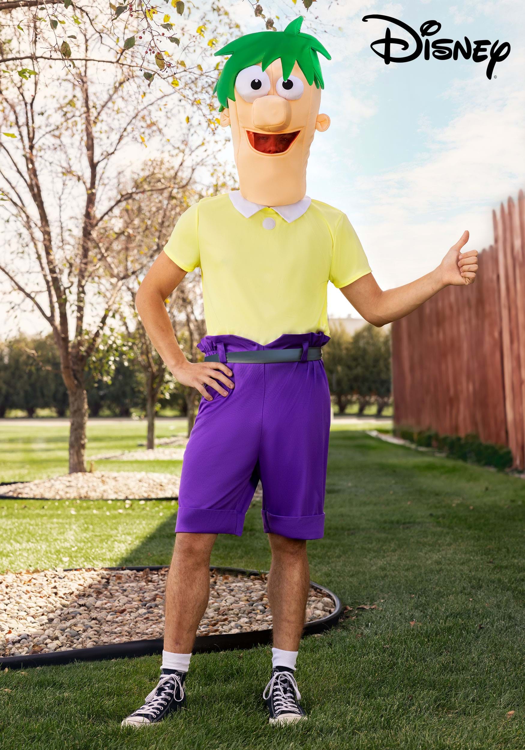 Disney Phineas and Ferb Adult Ferb Costume | Adult Disney Costumes