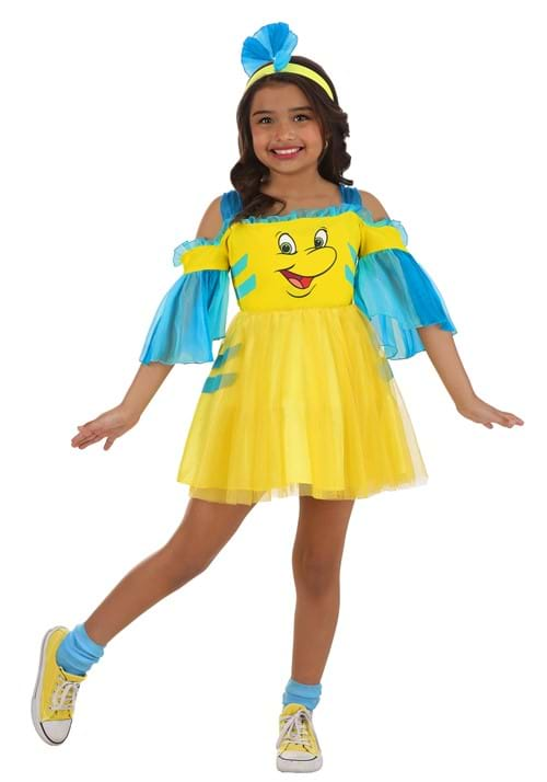 Disney Flounder Girl's Costume Dress | Disney Costumes