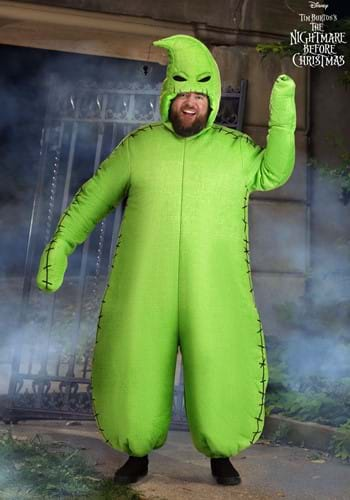 Plus Size Glow in the Dark Disney Oogie Boogie Costume