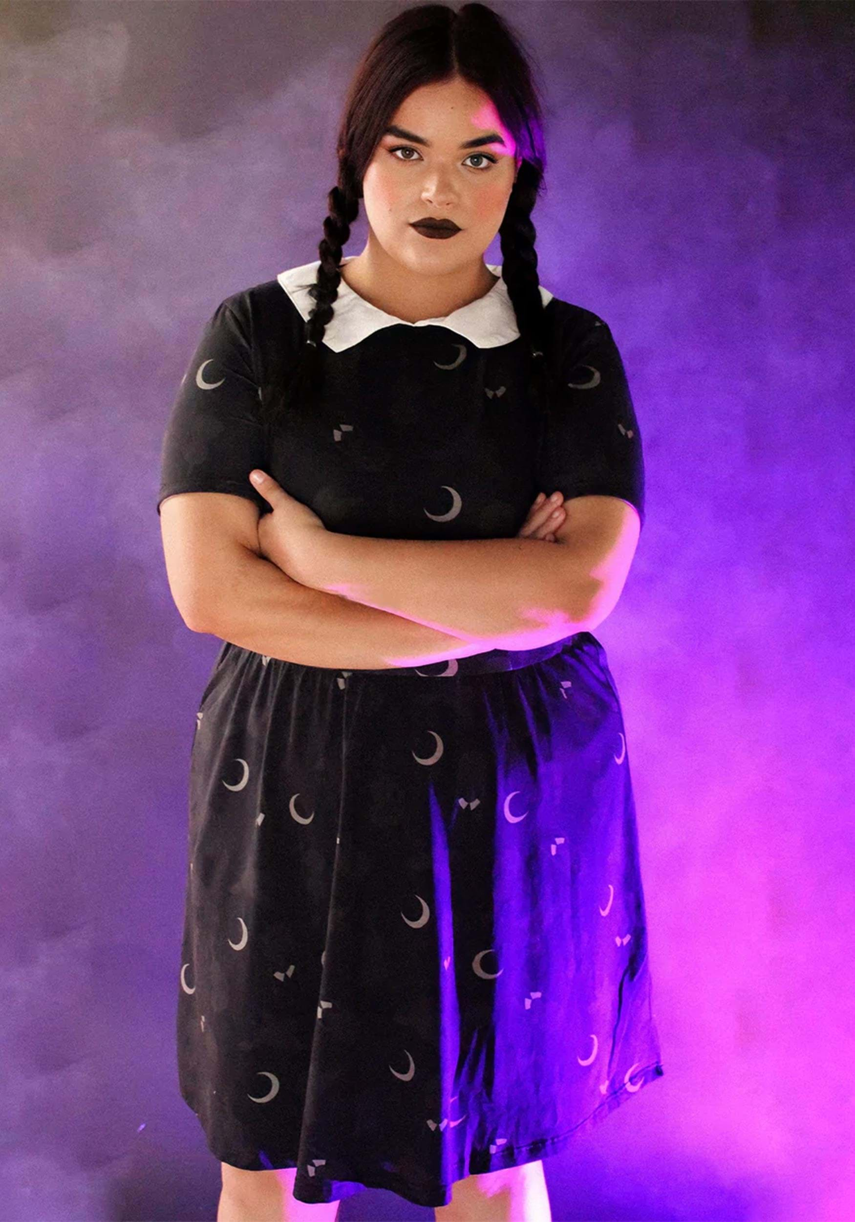 From collars to gloomy garments: How to dress like Wednesday Addams for  Halloween