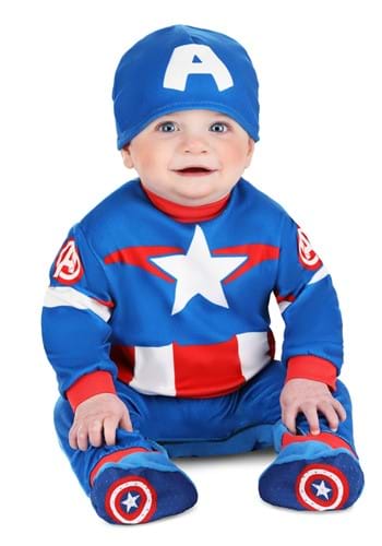Infant Captain America Steve Rogers Costume
