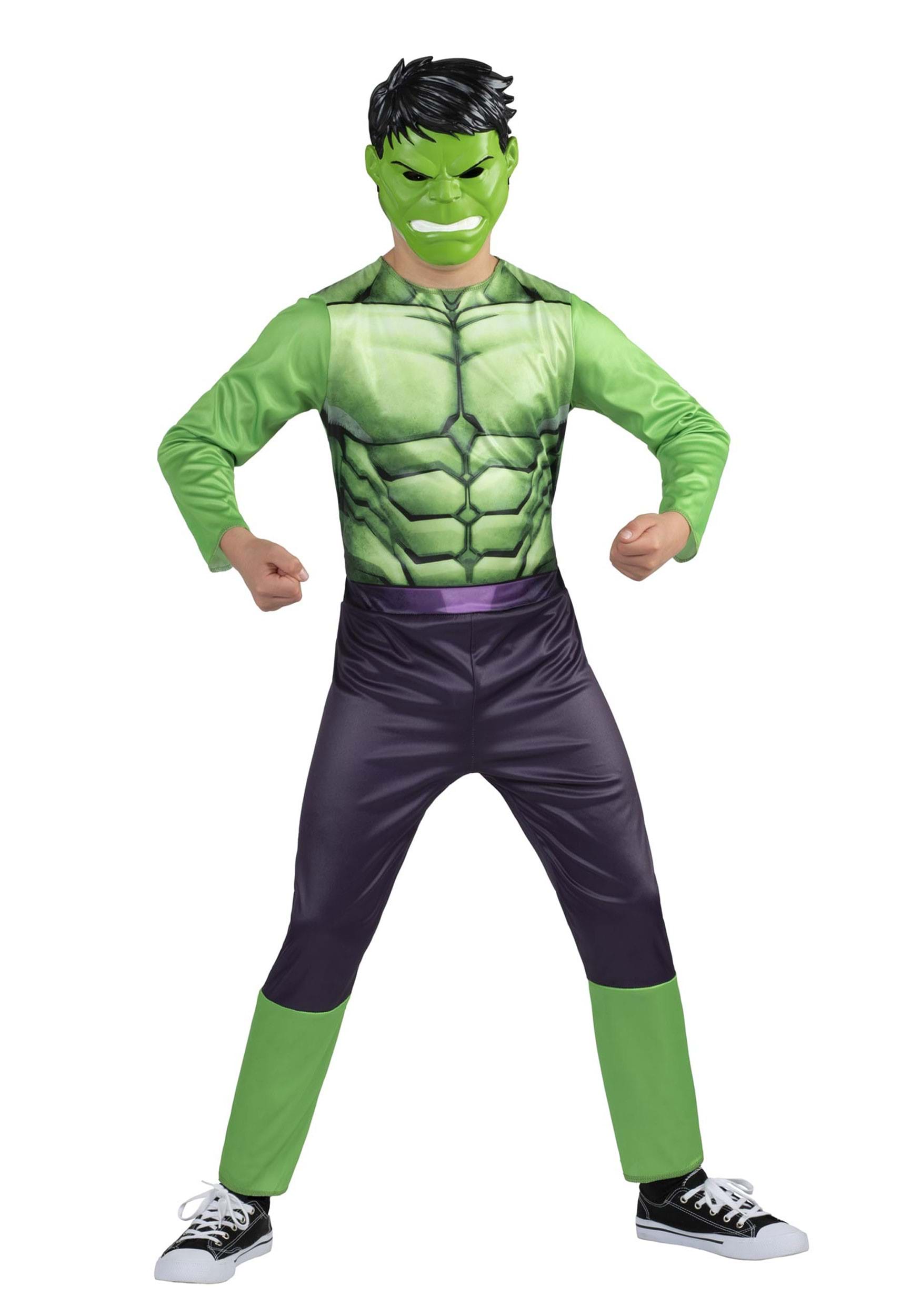 kor Besøg bedsteforældre Tante Boy's Incredible Hulk Costume