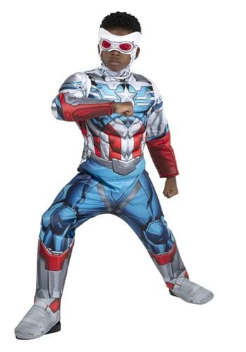 Boys Captain America Falcon Costume