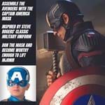 Captain America Mask for Kids