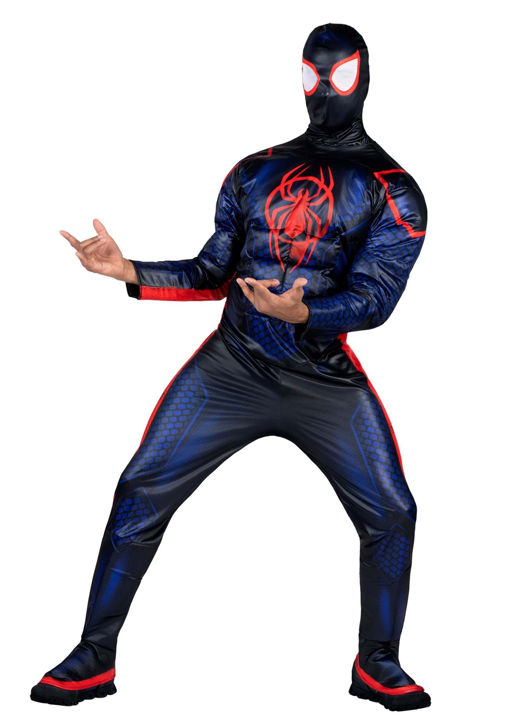 Adult Miles Morales Spider-Man 2nd Skin Costume | mail.napmexico.com.mx