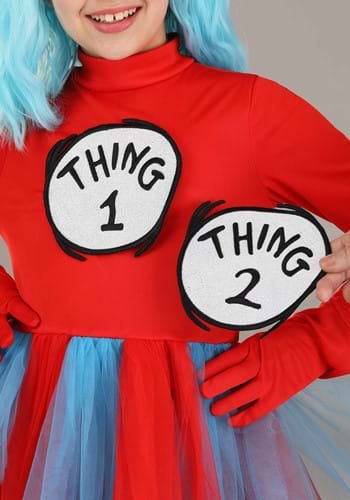 Kid's Thing 1 and Thing 2 Costume Dress | Cat in the Hat Costumes