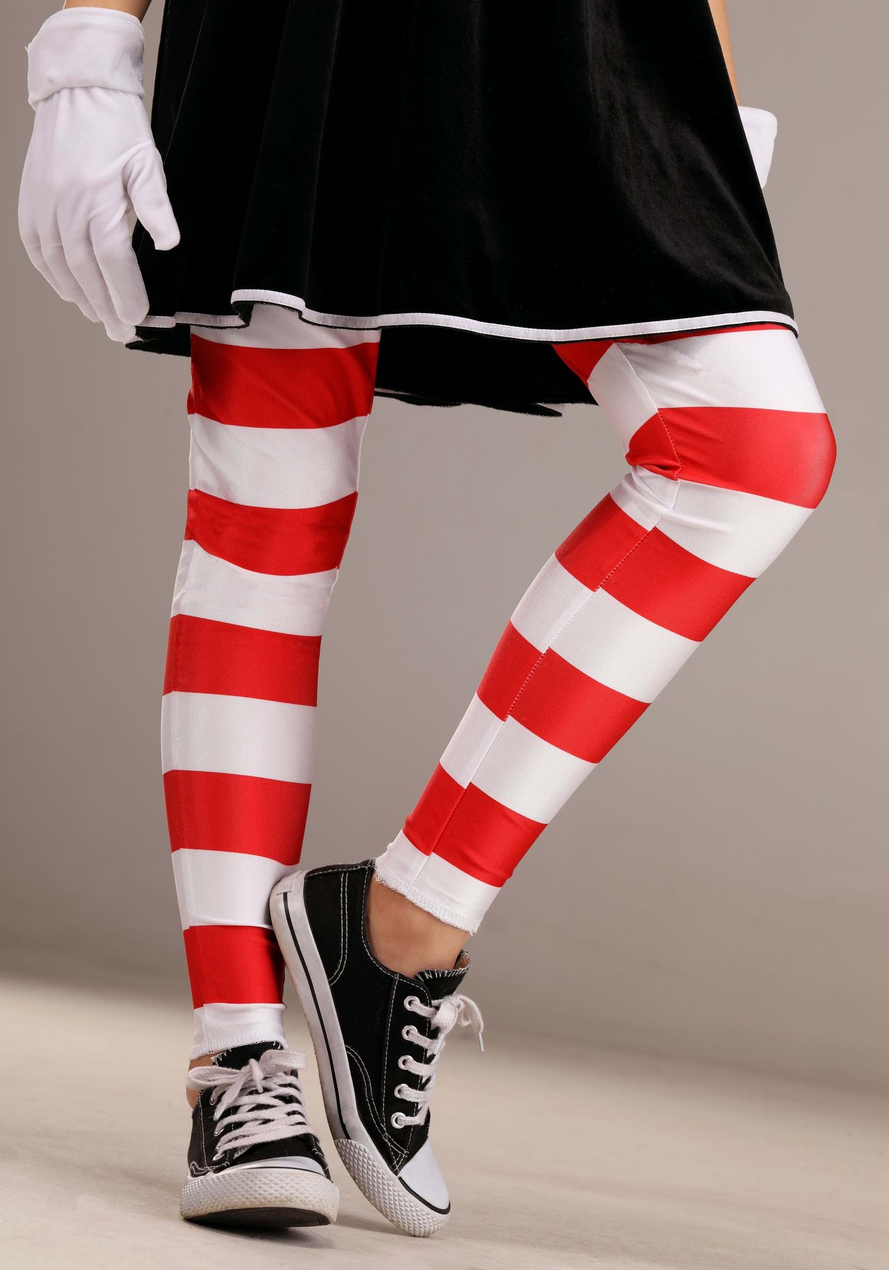 Cat In The Hat Girl's Costume Dress , Storybook Costumes