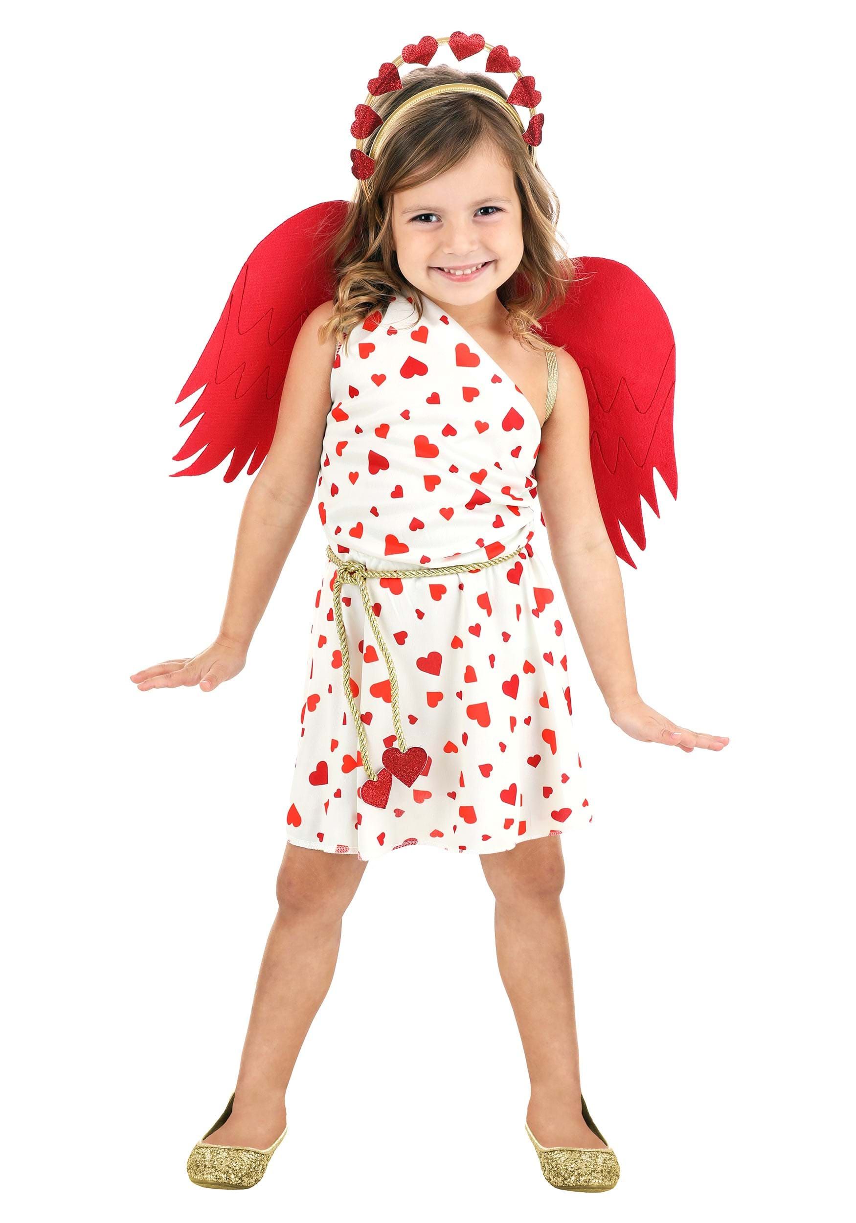 Toddler Cutie Cupid Costume for Girls | Valentine's Day Costume -  FUN Costumes