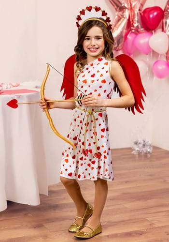 Love Goddess Cupid girl Valentine's Day Fancy Dress Up Halloween Adult  Costume