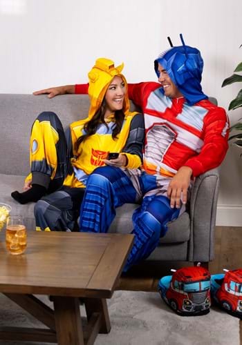 Transformers Bumblebee Onesie for Adults