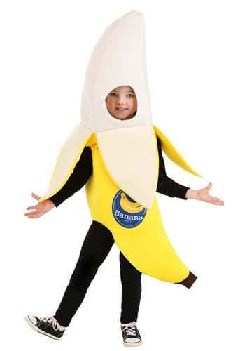 Toddler Peeled Banana Costume